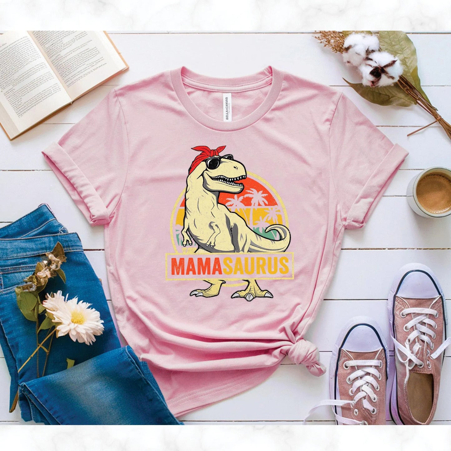Camiseta mamasaurus