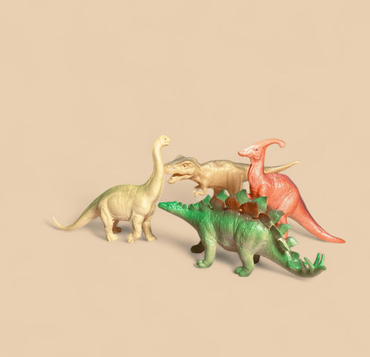 Set de dinosaurios 4 unidades