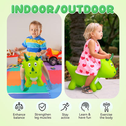 Triceratops inflable