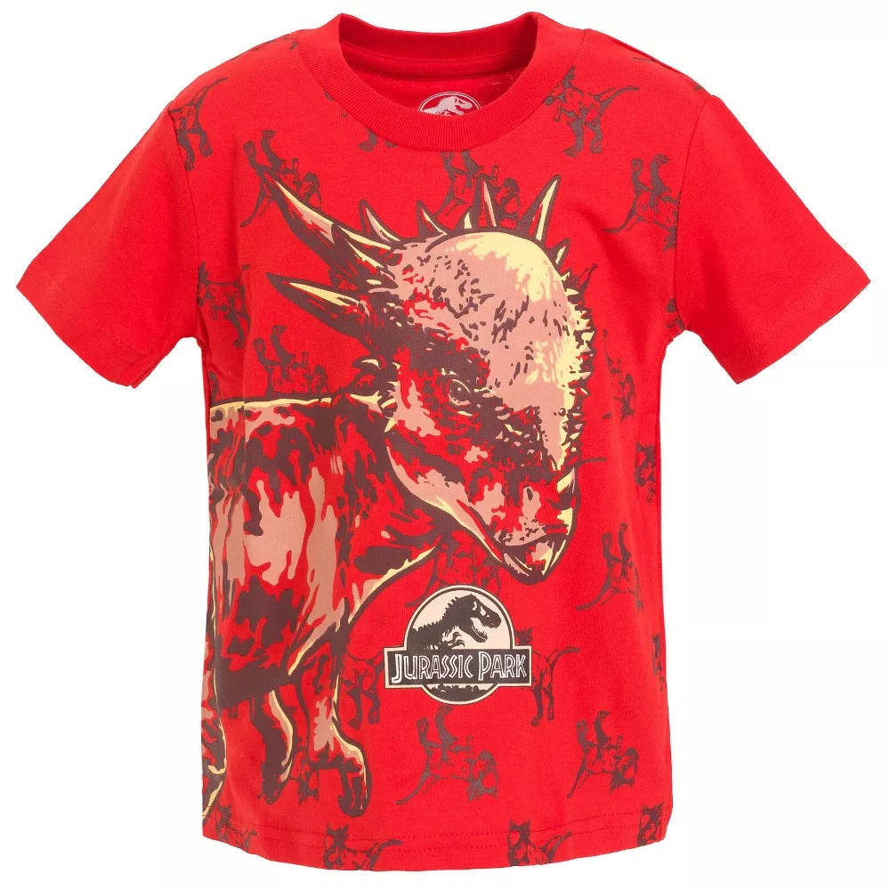 Camiseta Jurassic Park Roja