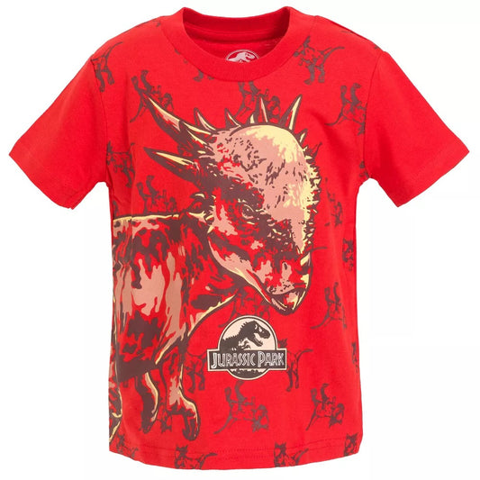 Camiseta Jurassic Park Roja