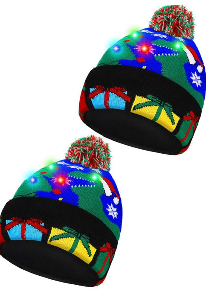 Gorro Navidad con Luz talla única