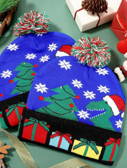Gorro Navidad con Luz talla única