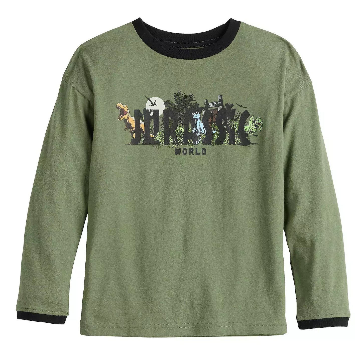 Camiseta Verde Musgo Life found a away