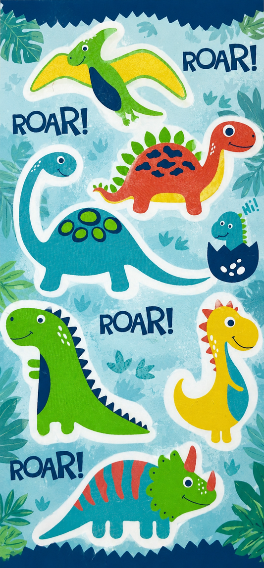 Toalla playera Dinosaurio