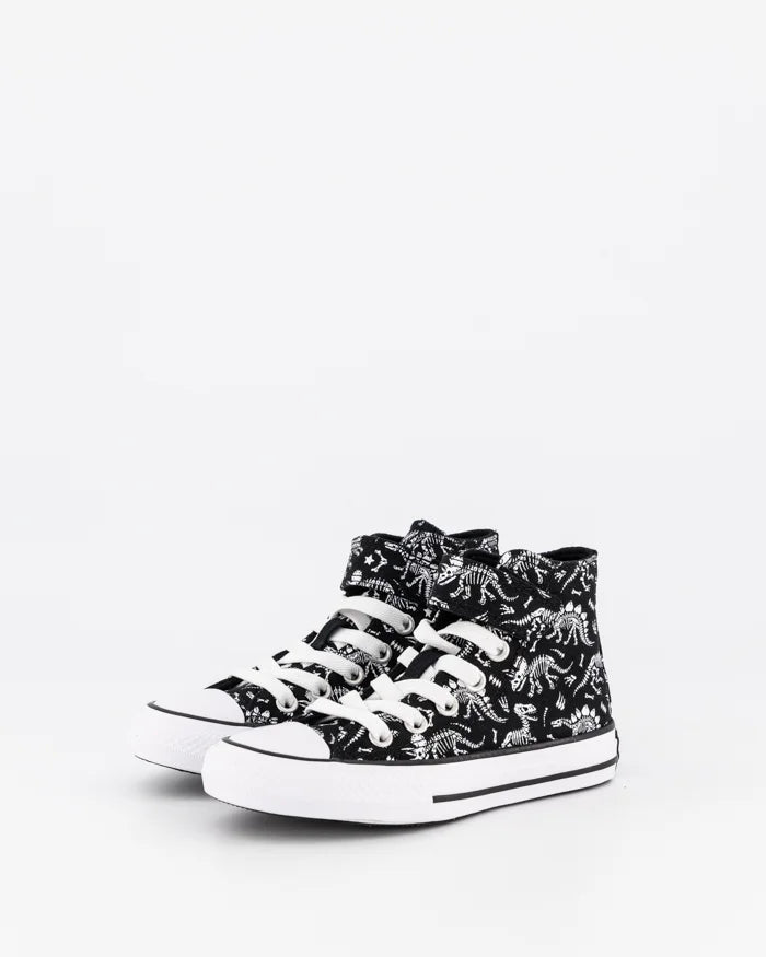Converse dinosaurios negras
