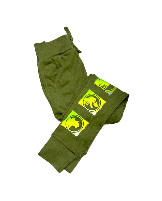 Jogger verde olivo Jurassic World