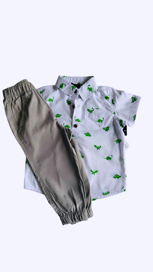 Set camisa botones y pantalón