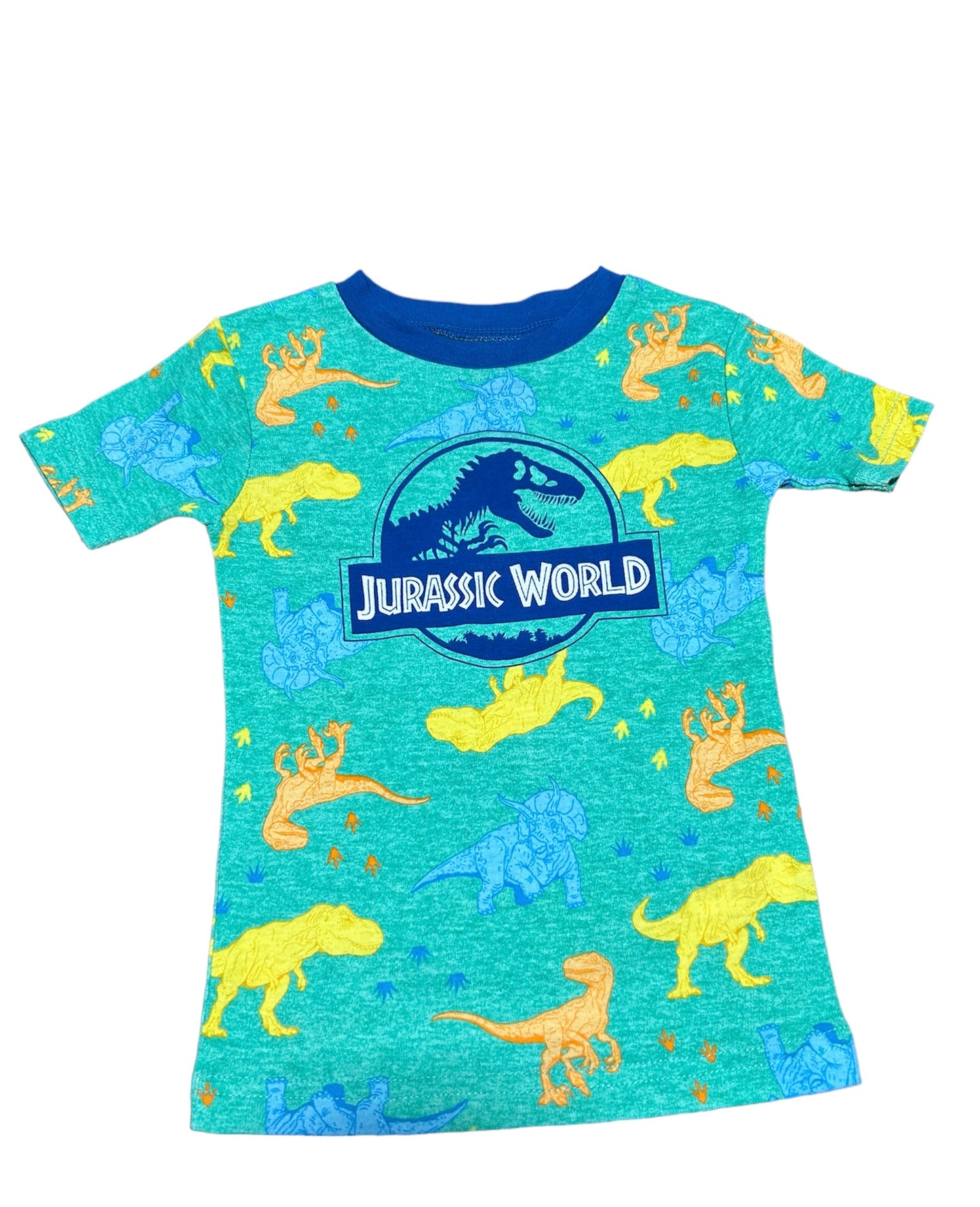 Camiseta Jurassic turquesa