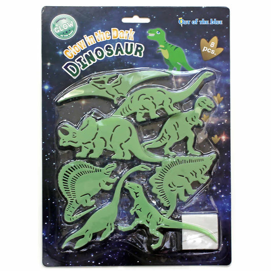 Set de Dinosaurios que brillan en la oscuridad