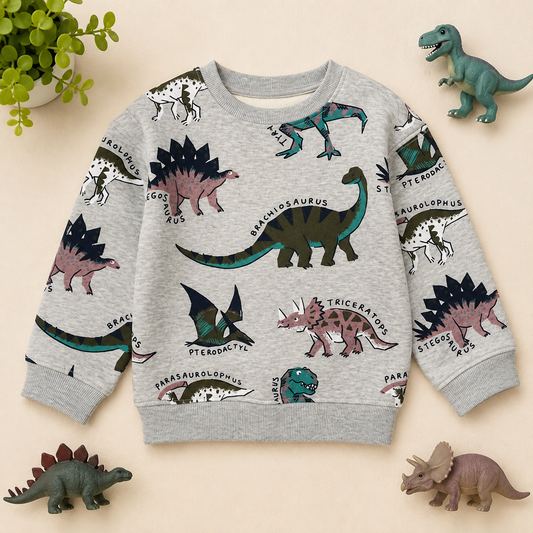 Abrigo Gris Dino Primark