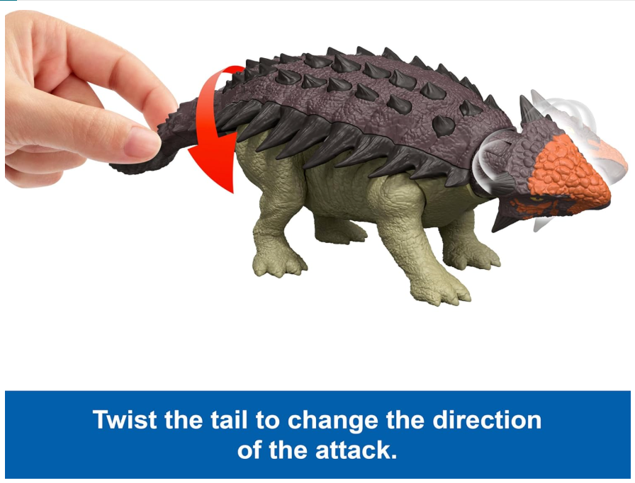 Ankylosaurus Rugido Salvaje (Wild Roar) Jurassic World Rebirth