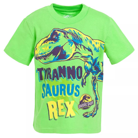Camiseta Verde Jurassic Park T Rex