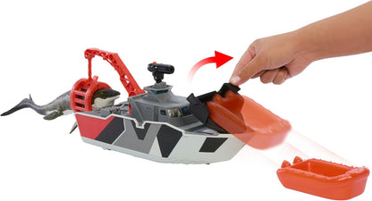 Bote Accion de Rescate Mosasaurus Matchbox