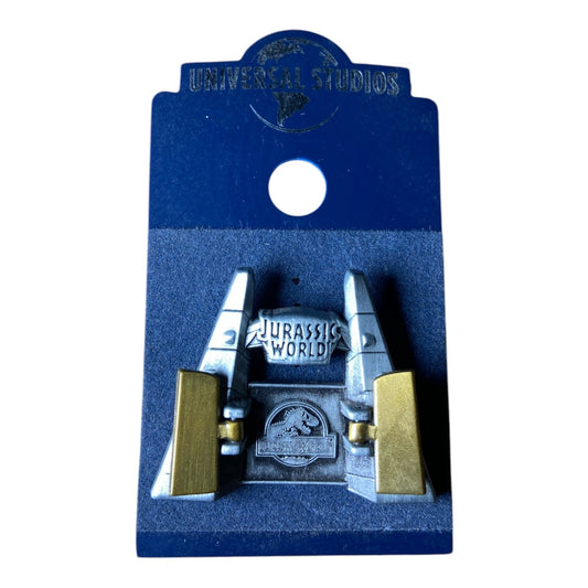 Pin Puertas Jurassic World