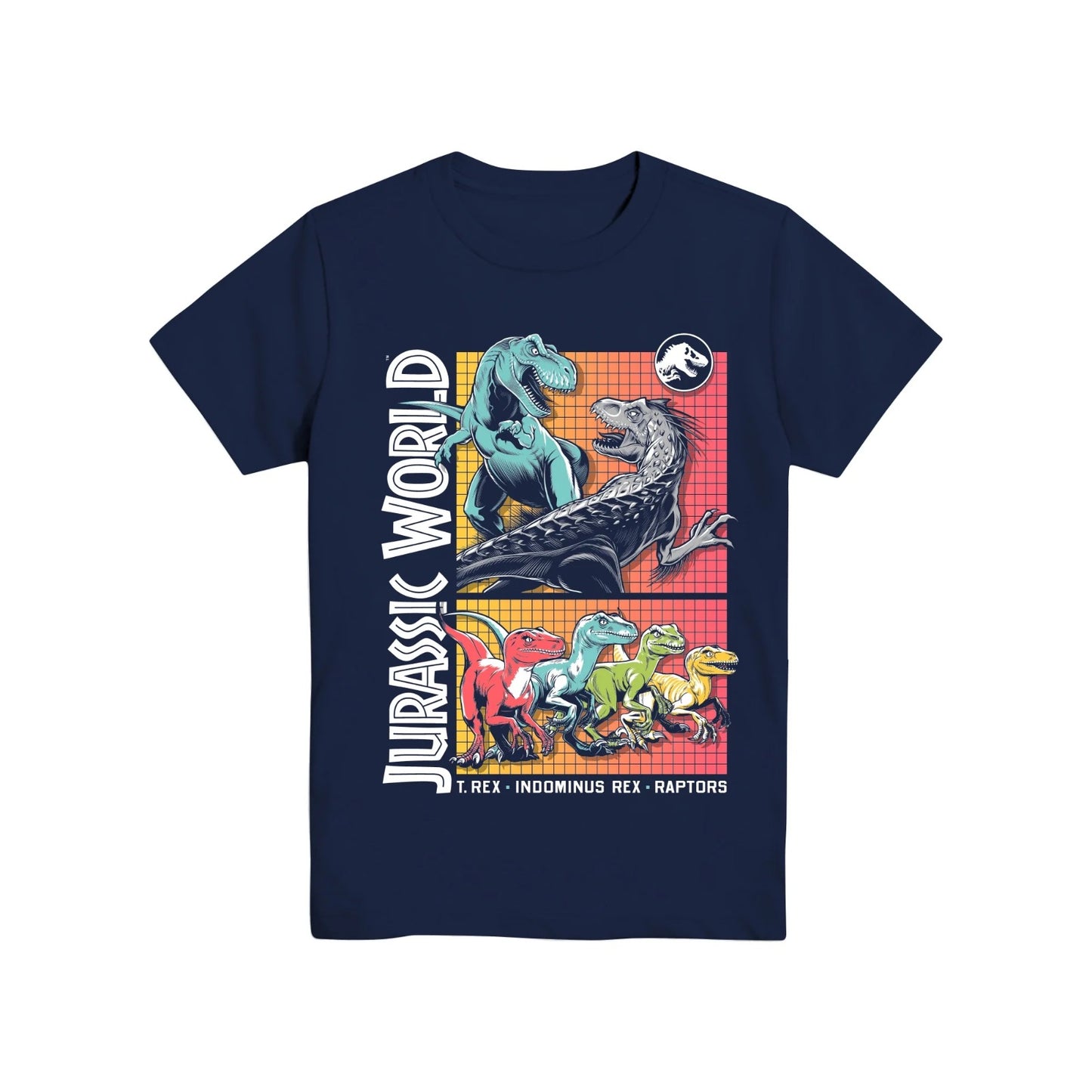 Camiseta azul Jurassic World