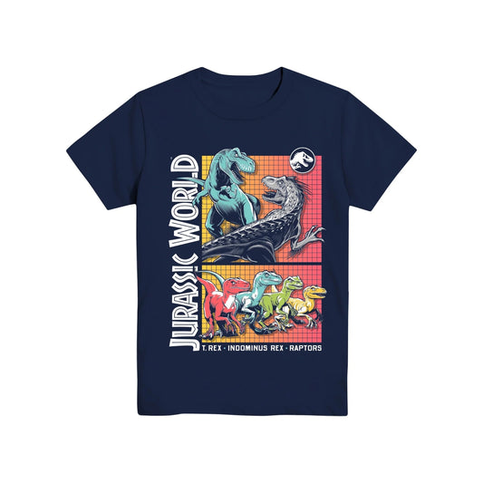 Camiseta azul Jurassic World