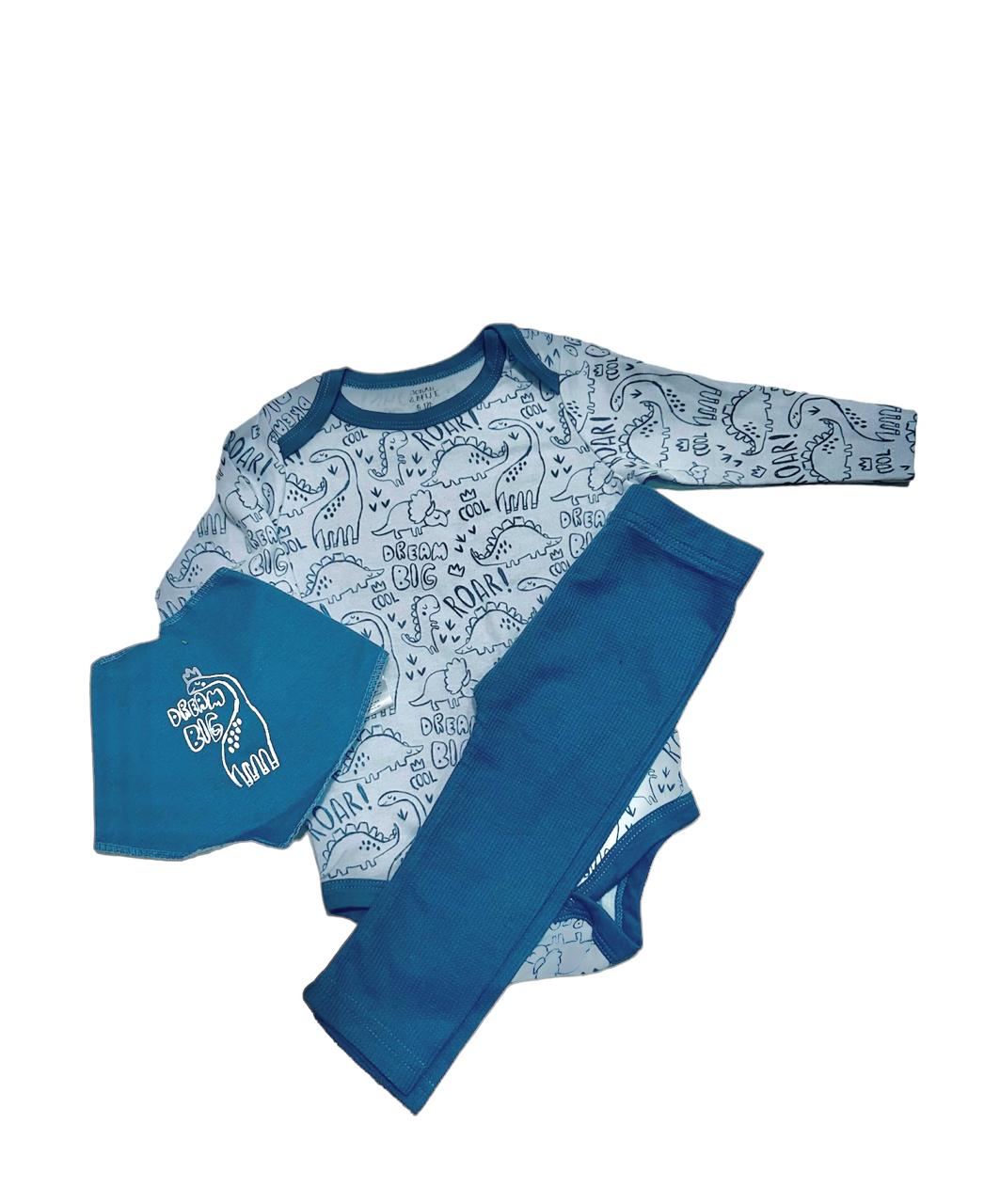 Set mameluco jogger y bandana