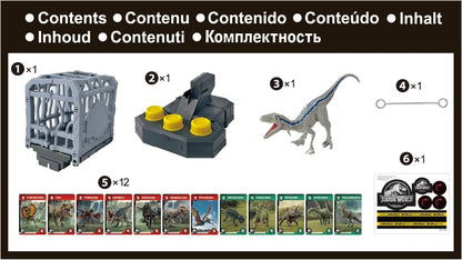 Juego de Escape Jurassic World (Dino Escape Cage Breaker)
