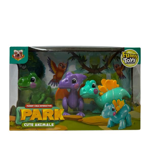 Set de 3 Dinosaurios