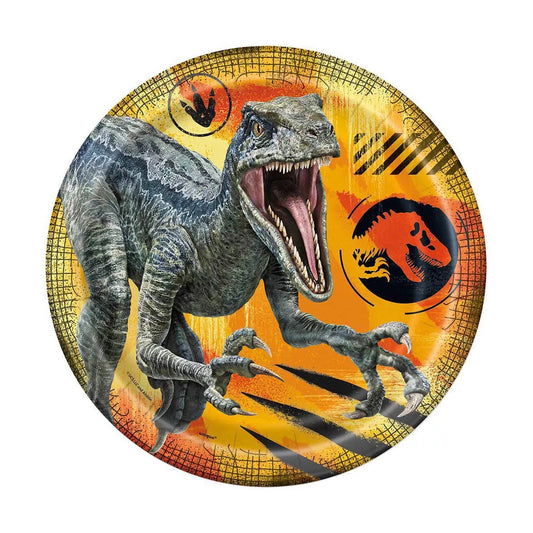 Plato Jurassic Cartón #9