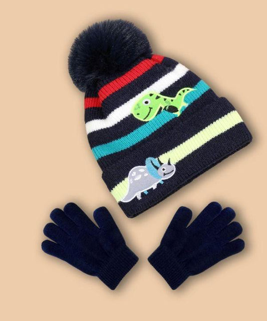 Set gorro y guantes 3-8 años