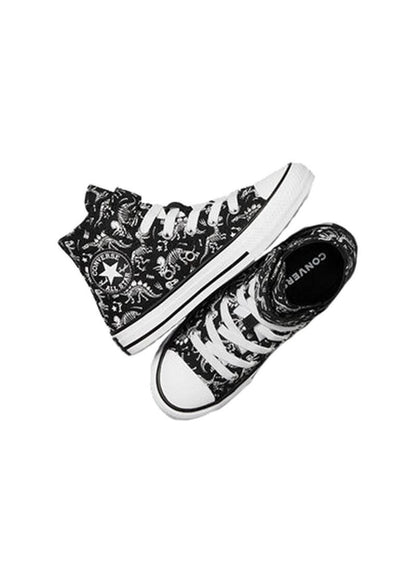 Converse dinosaurios negras