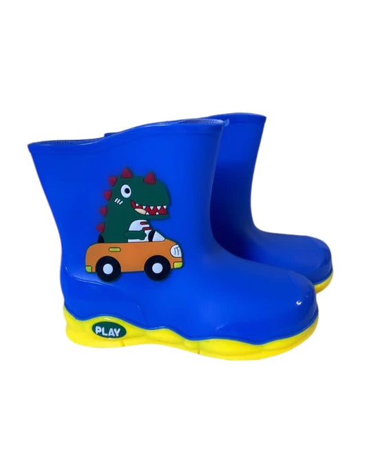 Botas azules Dino con carro