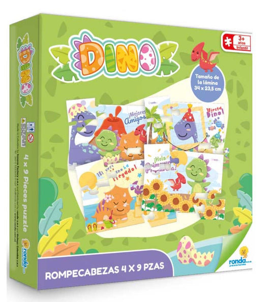 Set Rompecabezas Dinosaurios