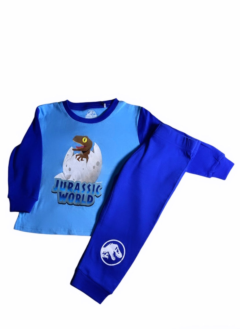 Pijama Jurassic World azul