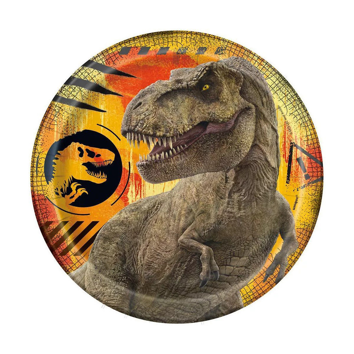 Plato cartón #7 Jurassic Park