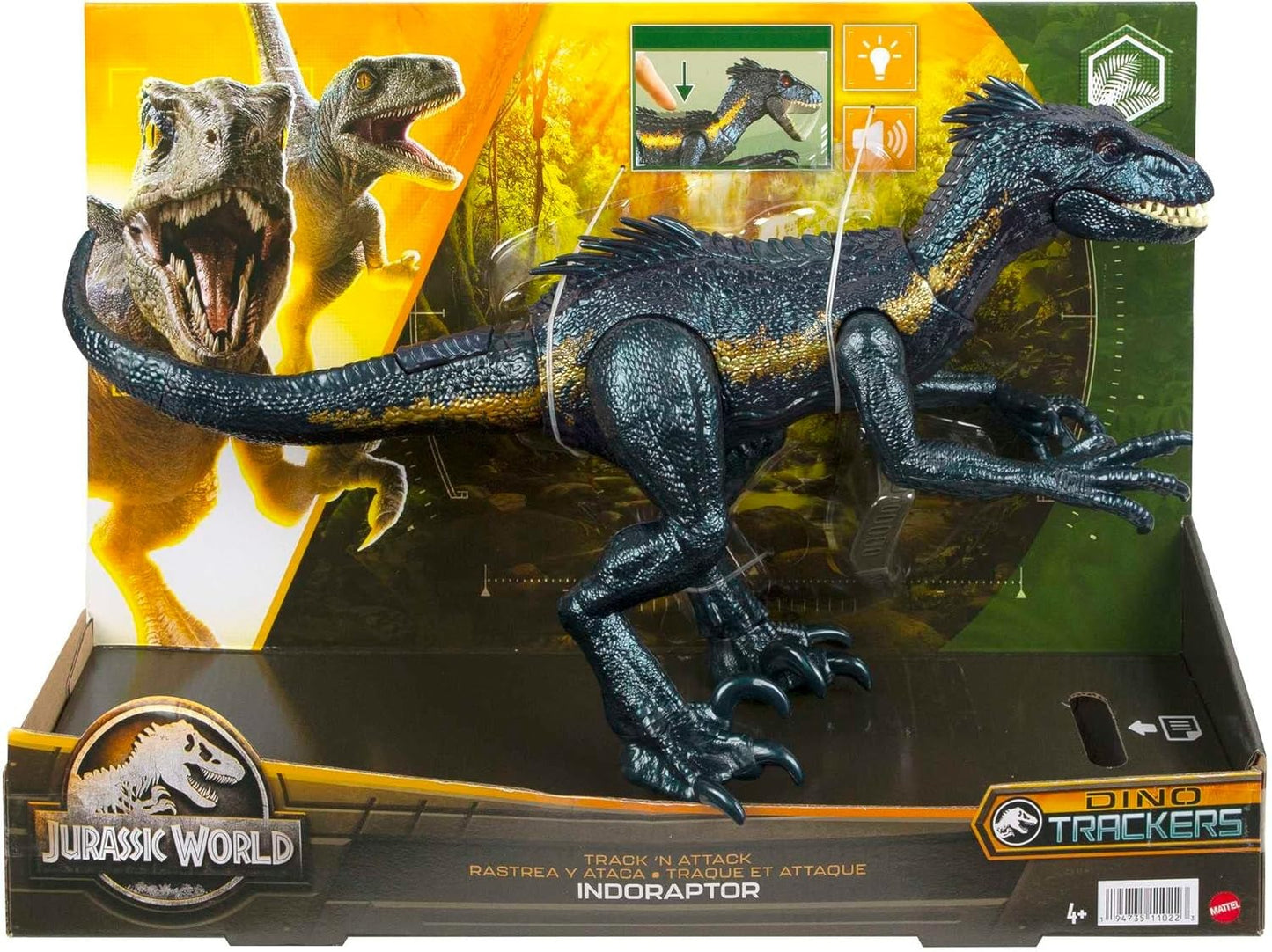 Indoraptor Jurassic World Dino trackers