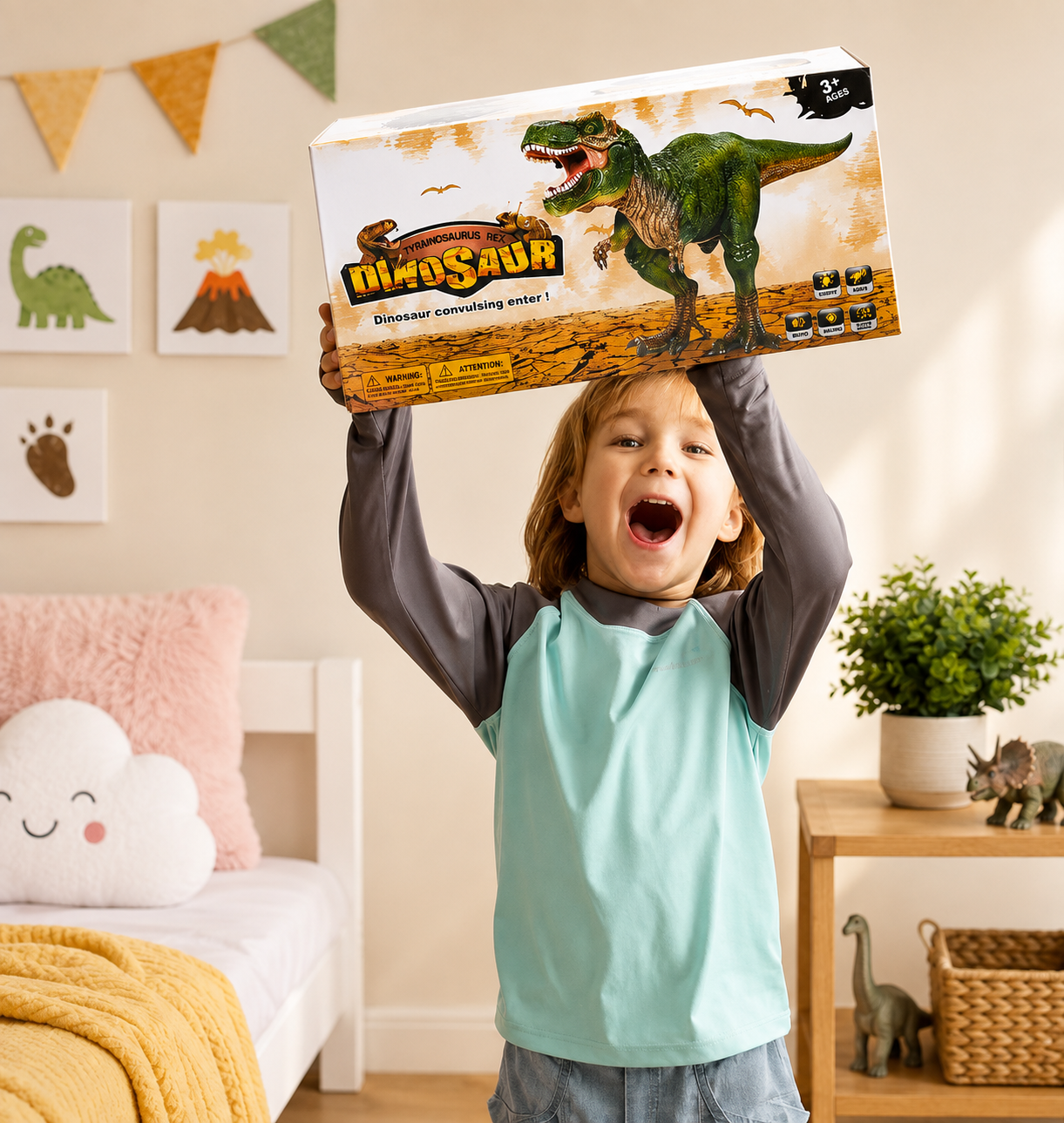 Tiranosaurio Rex Control Remoto Camina, baila y Ruge (T Rex)