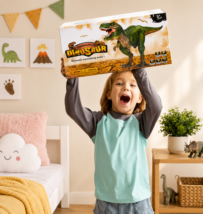 Tiranosaurio Rex Control Remoto Camina, baila y Ruge (T Rex)