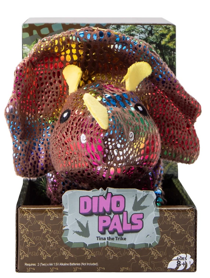 Dino Mascota Tina Triceratops