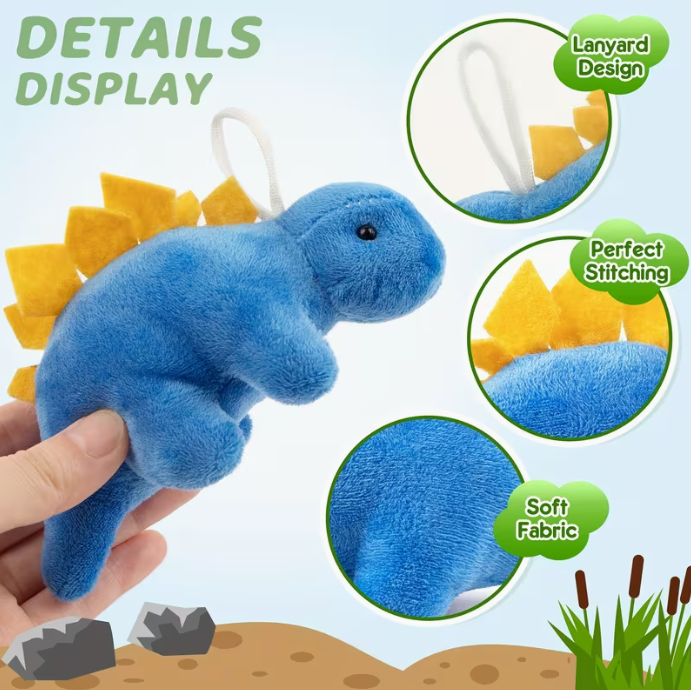 Dinosaurios de Peluche pequeños
