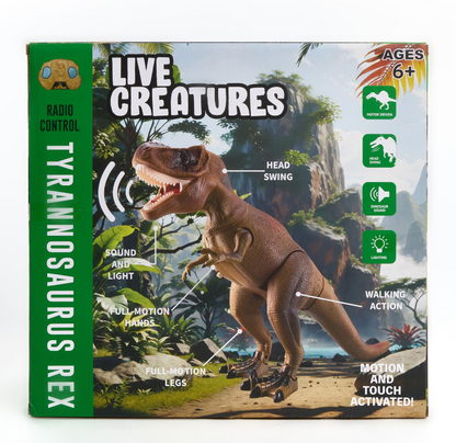 Tiranosaurio Rex Control Remoto Criatura Viva (T Rex)