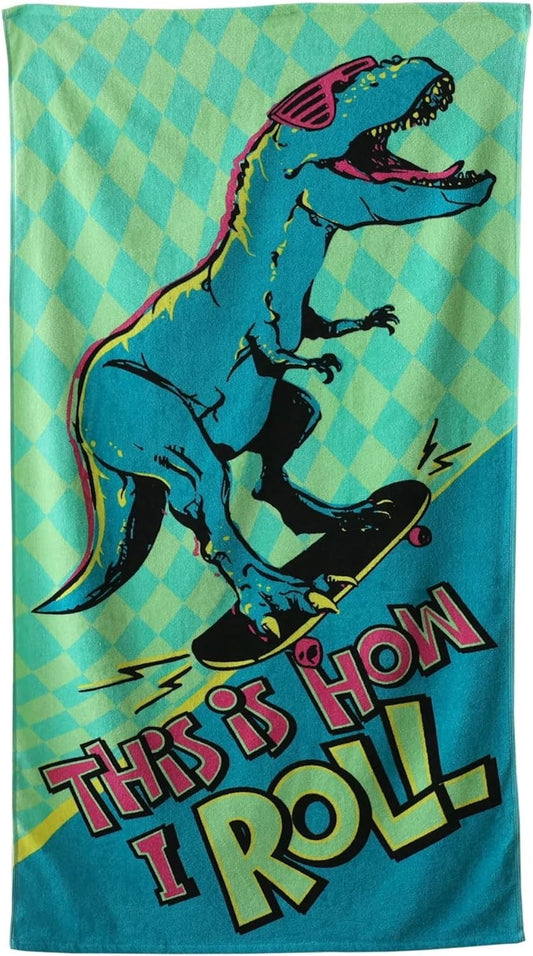 Toalla dinosaurio