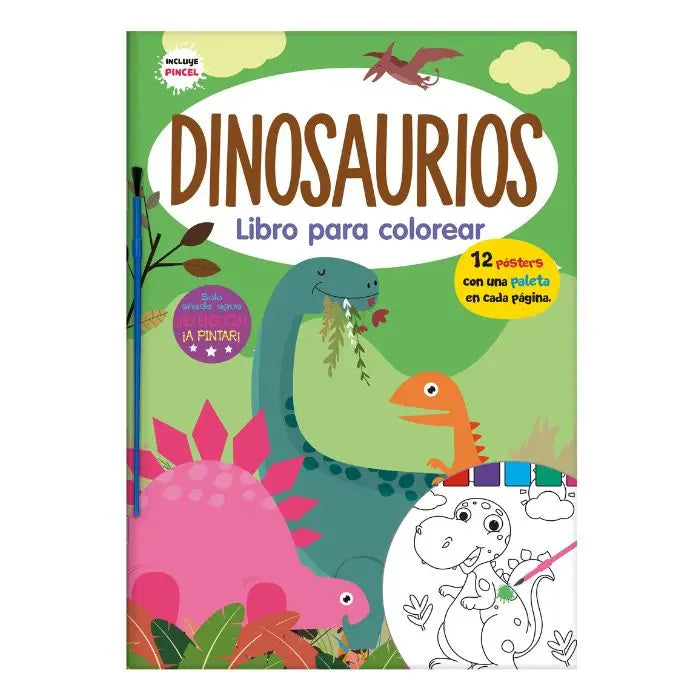 Libro para colorear Dinosaurios