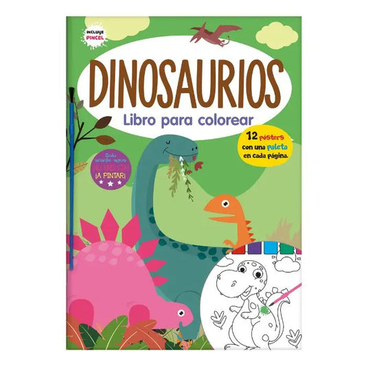 Libro para colorear Dinosaurios