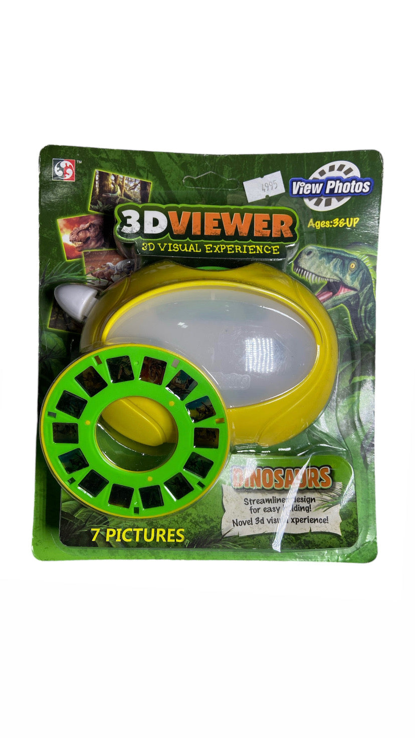 Visor 3D Dinosaur. View Master