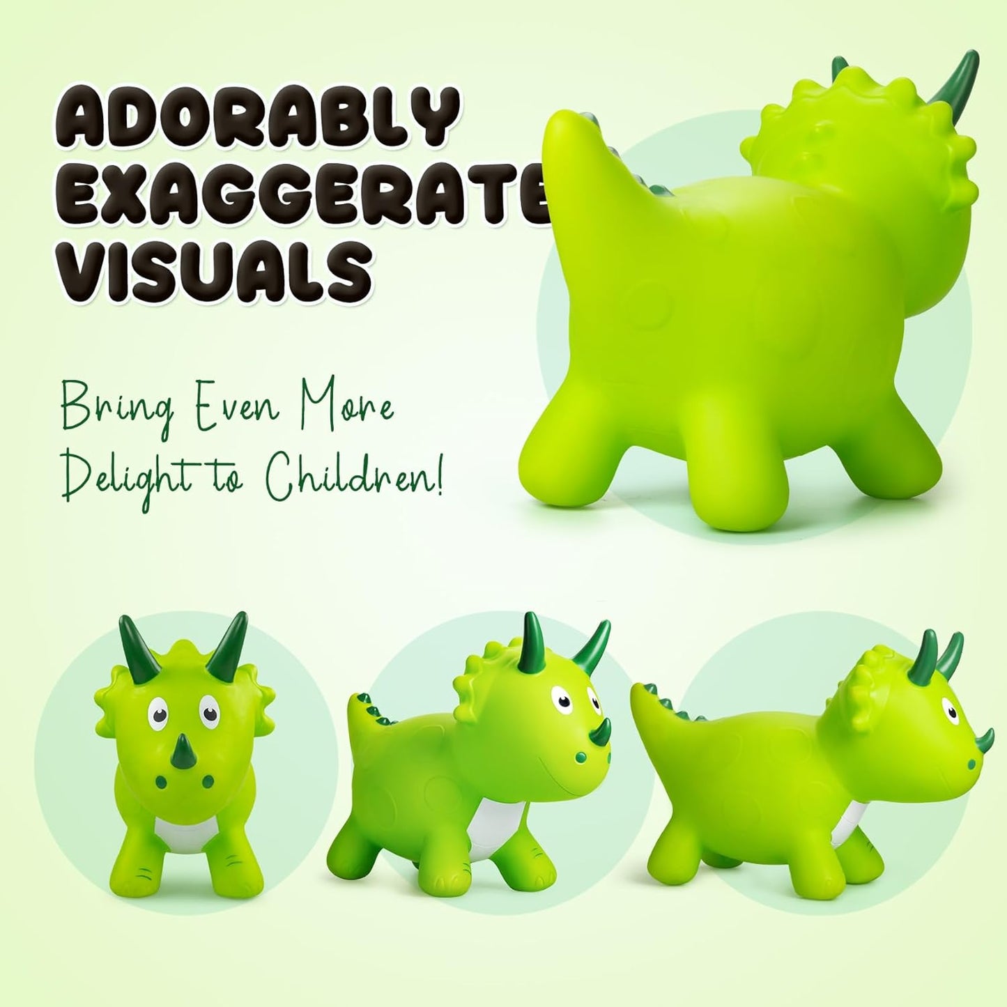 Triceratops inflable