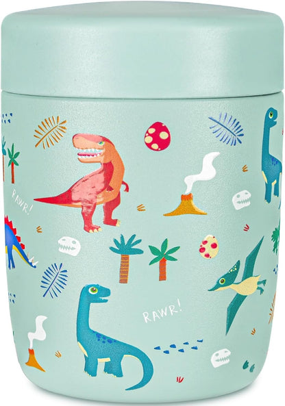 Termo turquesa dinosaurios 9 onz