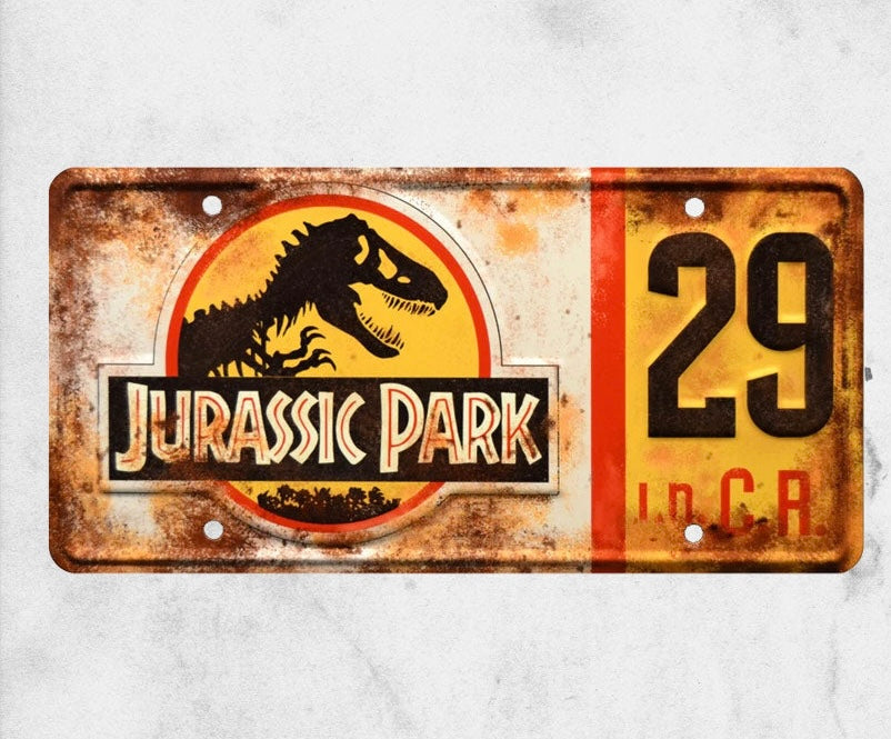 Placa Jurassic Park