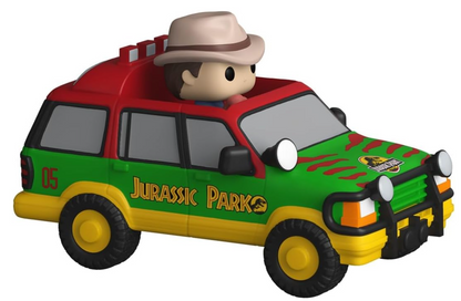 Funko Bitty Dr Alan Grant and Jurassic Suv