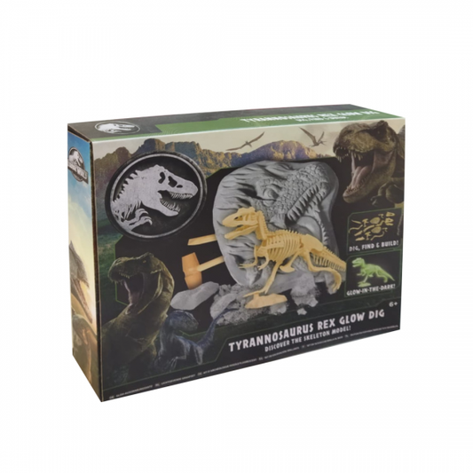 Tiranosaurio Rex: Excav, Encuentra y Construye . Trex brillante Jurassic World