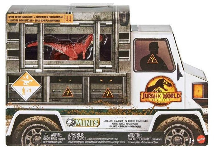 Figuras Minis Clash Pack World Jurassic World