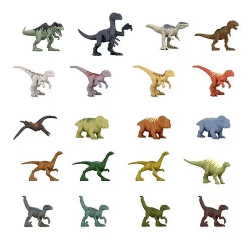 Paquete de 20 Minis Jurassic World