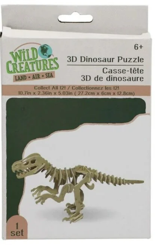 Rompecabezas 3D T.Rex Esqueleto