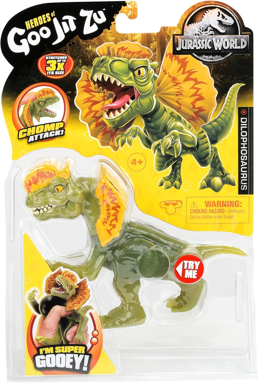 Dilophosaurus Goo Jit Zu Jurassic World